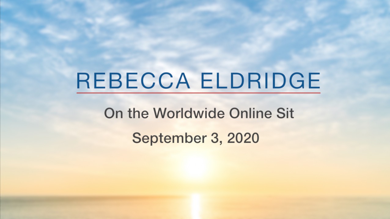 Jon Kabat-Zinn speaks at the October 24, 2019 East Coast Mindfulness Worldwide Online SIt