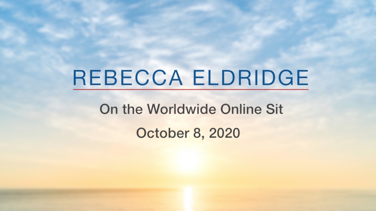 Jon Kabat-Zinn speaks at the October 24, 2019 East Coast Mindfulness Worldwide Online SIt