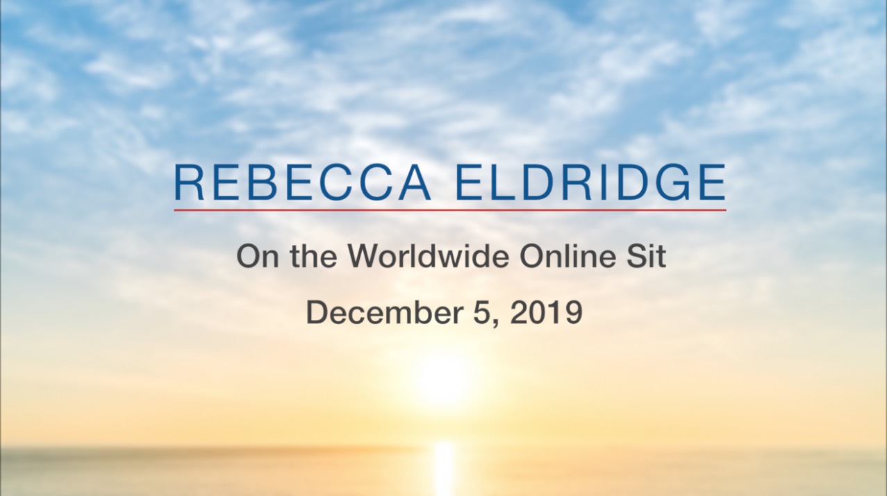 Jon Kabat-Zinn speaks at the October 24, 2019 East Coast Mindfulness Worldwide Online SIt