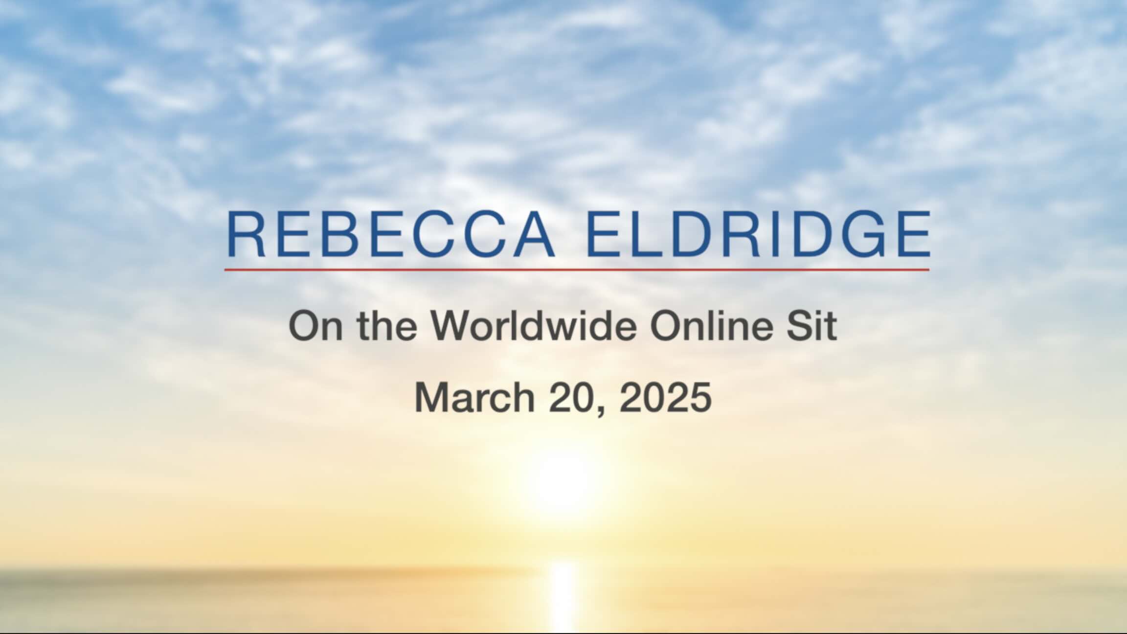 Jon Kabat-Zinn speaks at the October 24, 2019 East Coast Mindfulness Worldwide Online SIt
