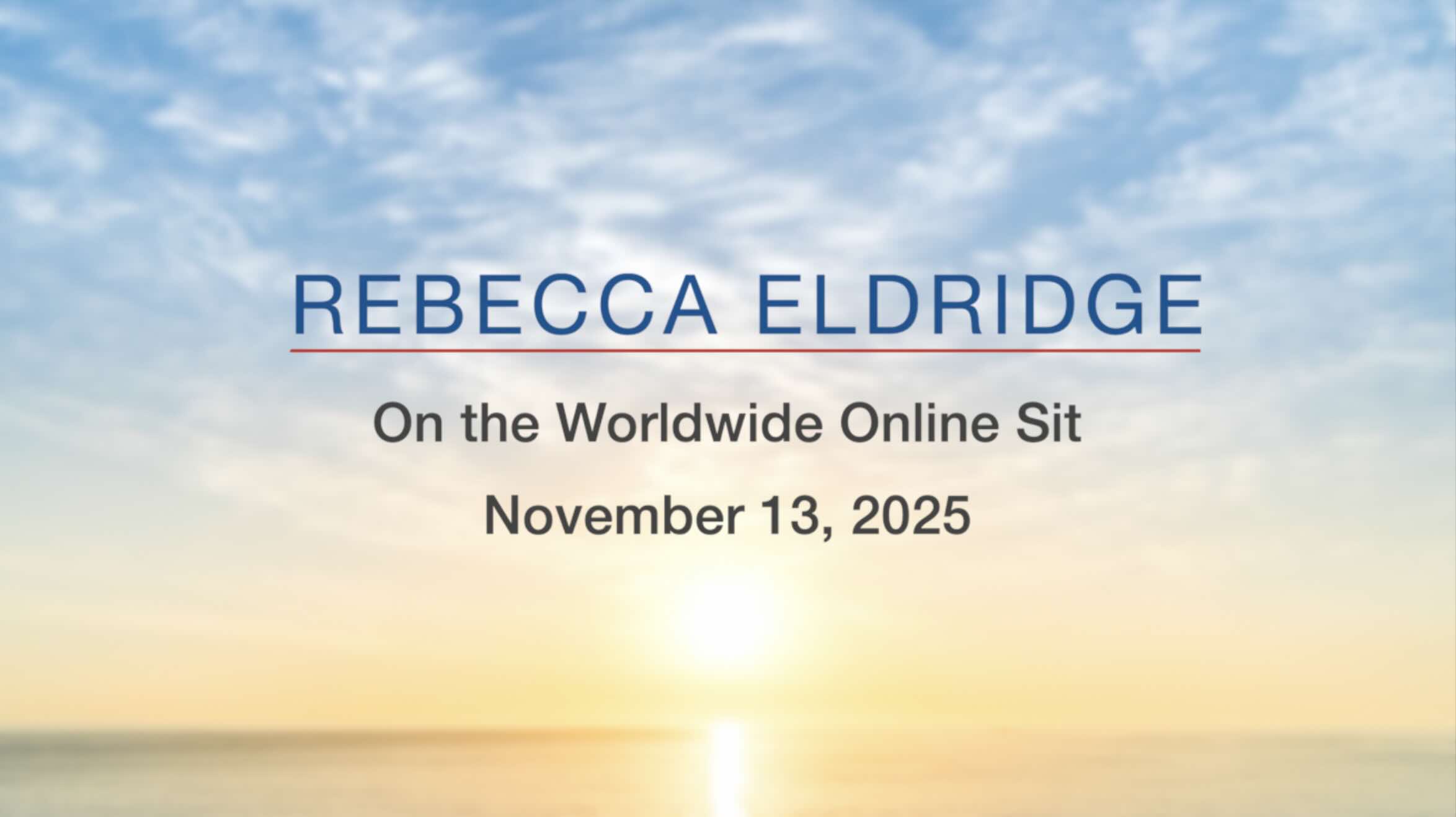 Jon Kabat-Zinn speaks at the October 24, 2019 East Coast Mindfulness Worldwide Online SIt