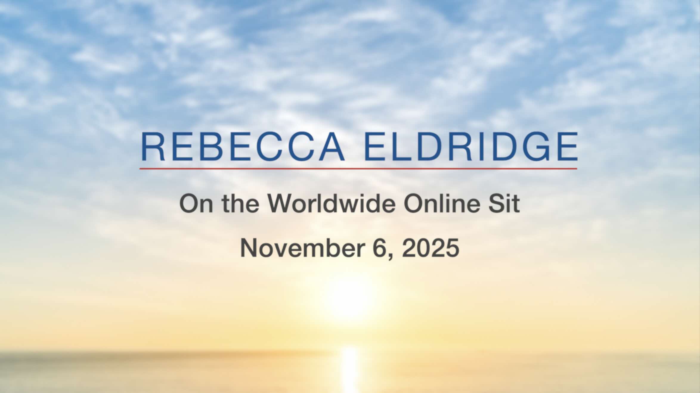 Jon Kabat-Zinn speaks at the October 24, 2019 East Coast Mindfulness Worldwide Online SIt