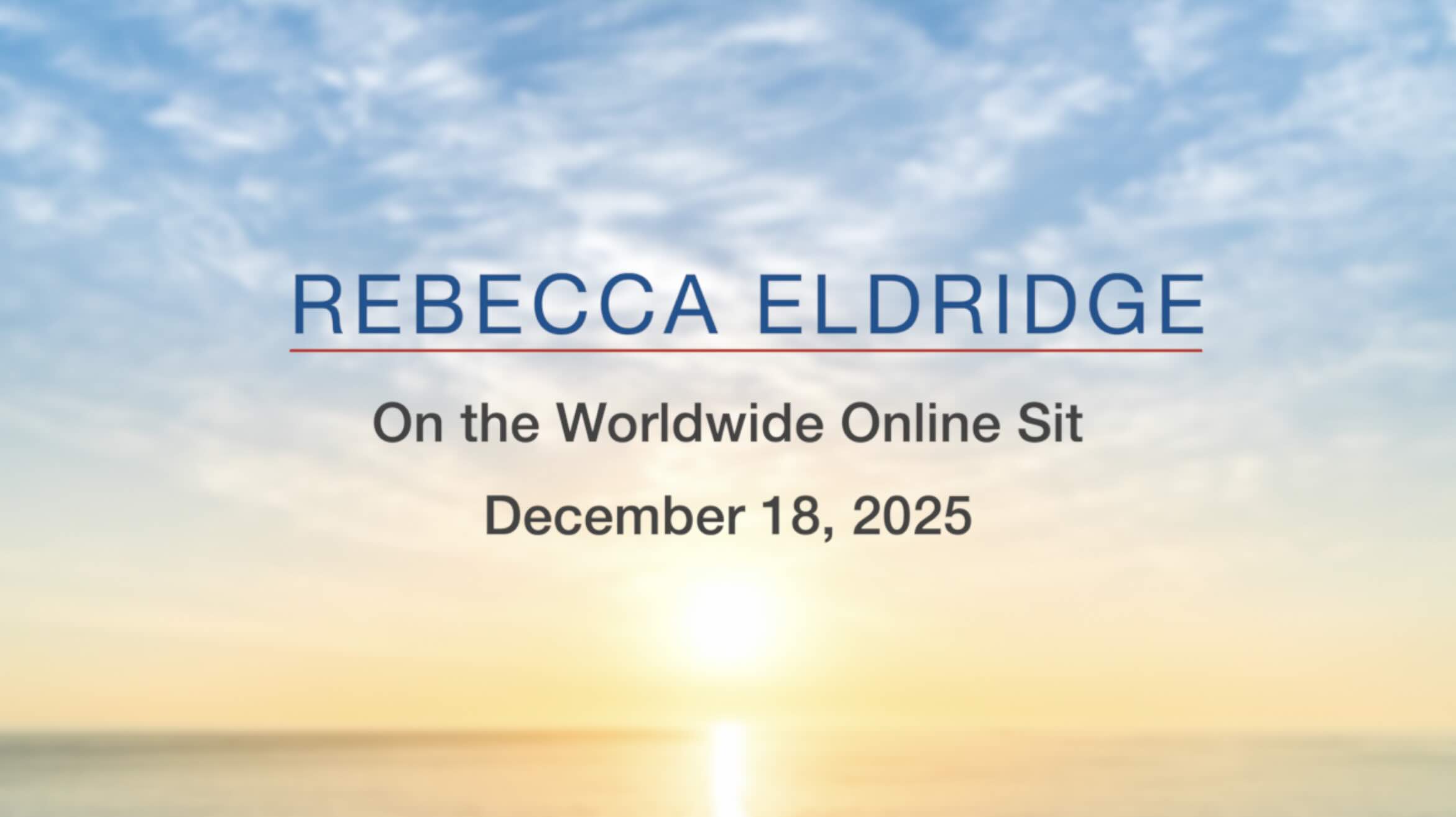 Jon Kabat-Zinn speaks at the October 24, 2019 East Coast Mindfulness Worldwide Online SIt